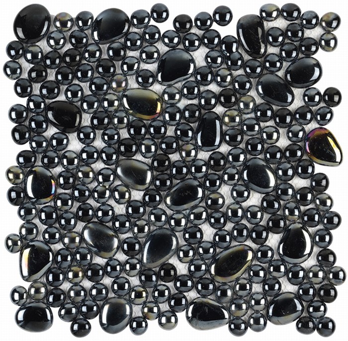 Aparici Mosaic Ozono Oval Black 980