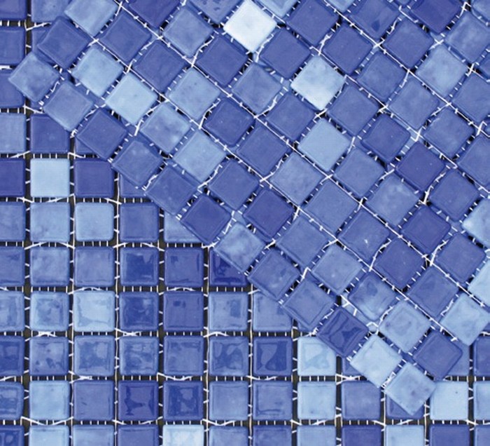 Mosaic tiles Acqua 1 Cobalto