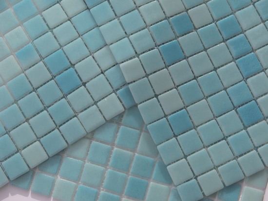 Floor mosaic tiles Bruma 2002-A Azul Cobalto