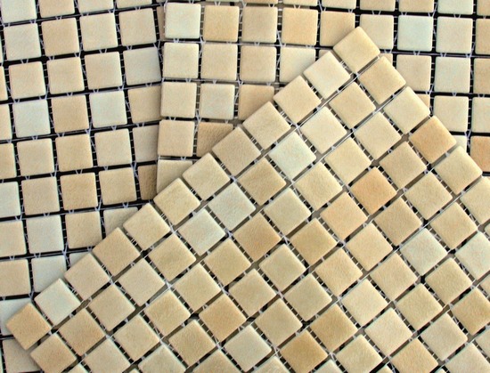Floor mosaic tiles Bruma 2004-A Azul Mediterraneo