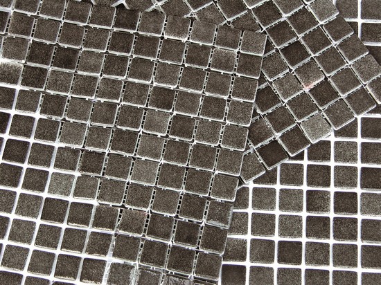 Floor mosaic tiles Bruma 9001-A Negro