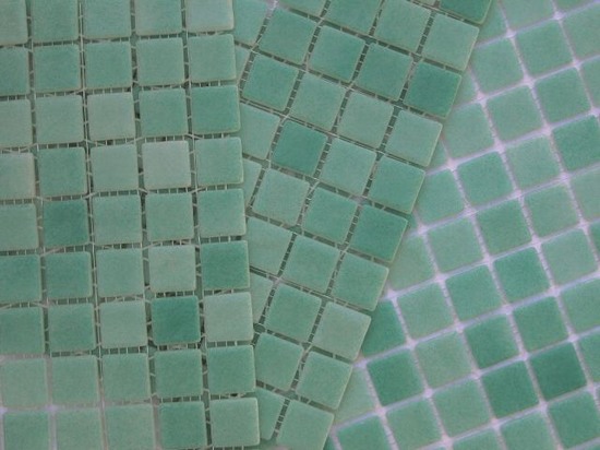 Floor mosaic tiles Bruma 3001-A Verde Acqua