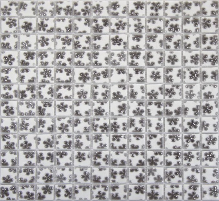 Mosavit mosaic Dreams Flor Gris