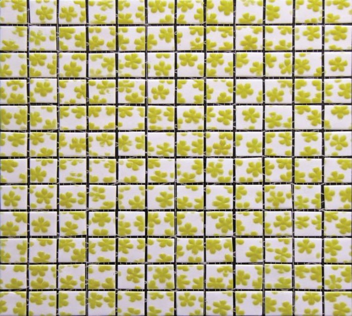 Mosavit mosaic Dreams Flor Pistacho