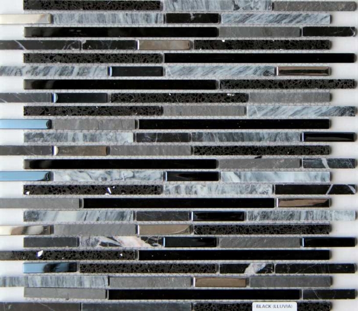 Mosavit mosaic Lluvia Negro
