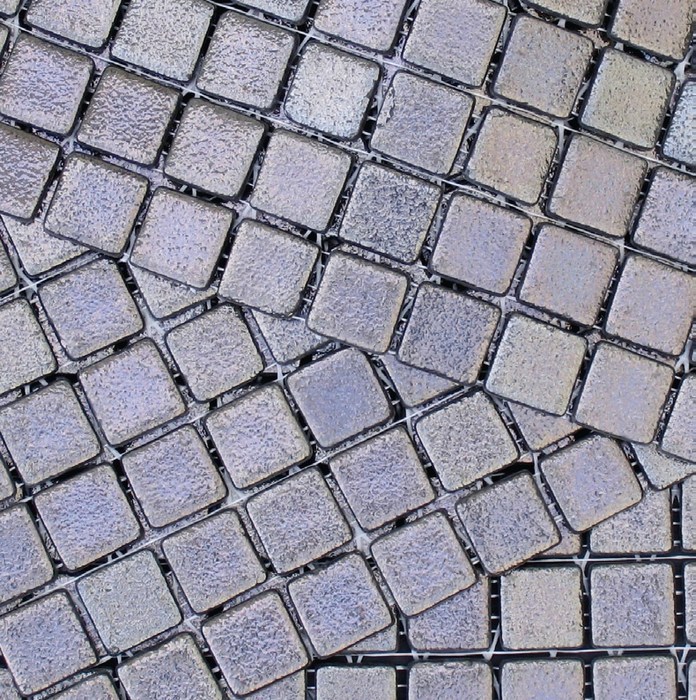 Mosavit mosaic tiles Metalica Plata