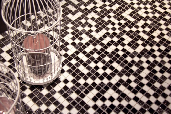 Mosavit mosaic Moondance Blanco Y Negro