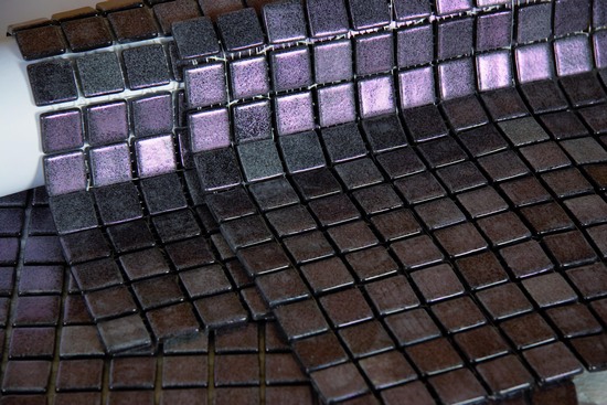 Wall mosaic tiles Nacare Violeta