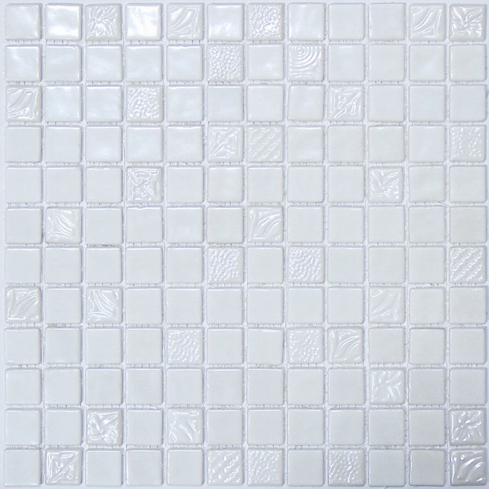 Mosavit mosaic tiles Pandora Bianco 25