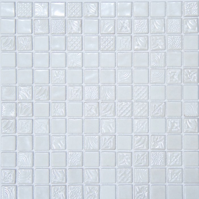 Mosavit mosaic tiles Pandora Bianco 50