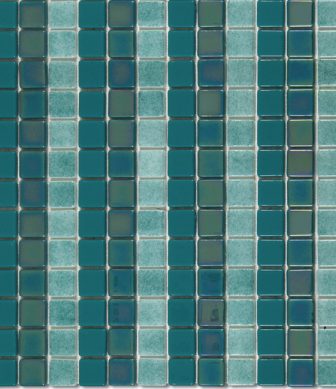 Alttoglass Mosaic Platino Lineal Aguamarina