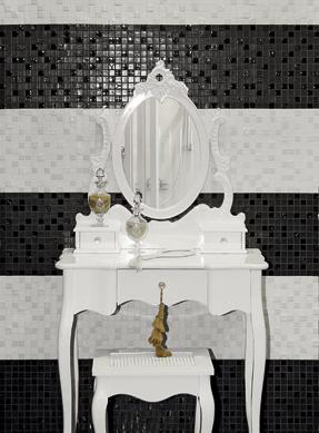 Alttoglass Mosaic Stamp White