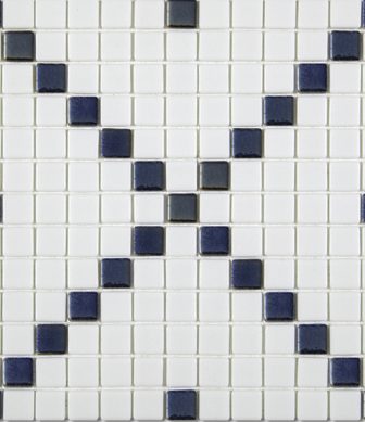 Alttoglass Mosaic Titanio Blanca Lavanda