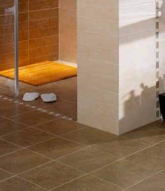 Floor bathroom tiles Ceramicas Aparici Semur Beige