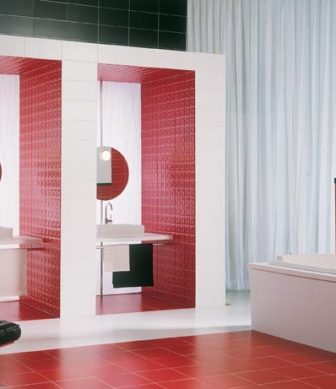 Wall tiles Ceramicas Aparici Summer Rojo