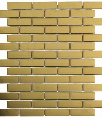 Aparici Mosaic Brick Gold