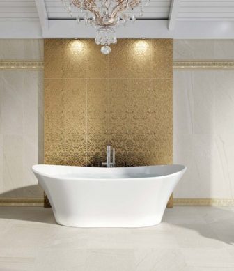 Bathroom tiles Aparici Eliana Ivory