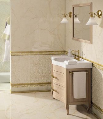 Bathroom tiles Aparici Lineage Ivory