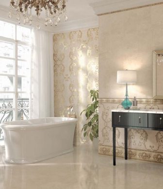 Bathroom tiles Aparici Olympo Beige