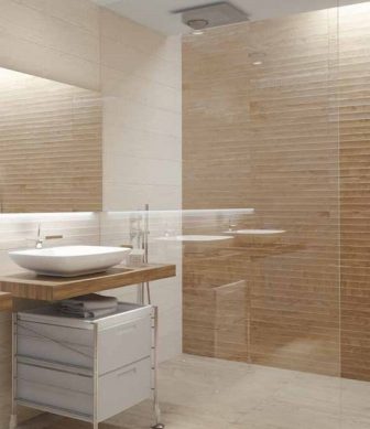 Bathroom tiles Aparici Saw Maple Venet