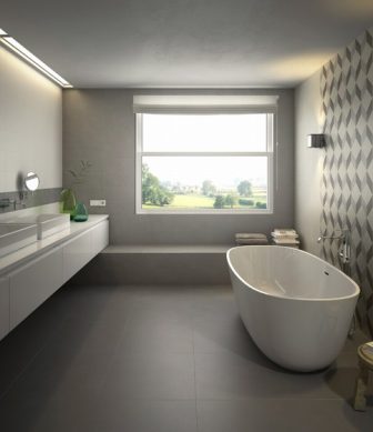 Bathroom tiles Aparici District Grey