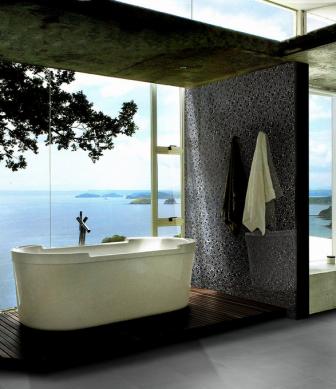 Aparici Mosaic Ozono Oval Black