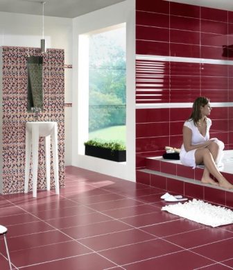 Mosaic tiles Ceramicas Aparici Arinsal Rojo