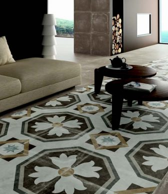 Porcelain floor tiles Arcana Tempo Taupe
