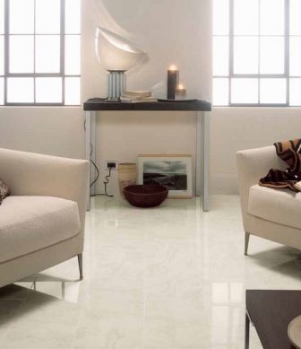 Tiles for living room Casalgrande Padana Onice Grigio Levigato