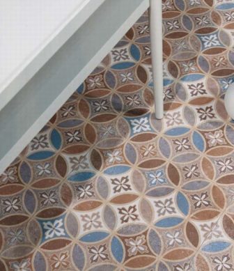 Floor decorative tiles Cicogres Belli
