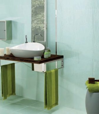 Bathroom tiles Cinca Hydra Water Green