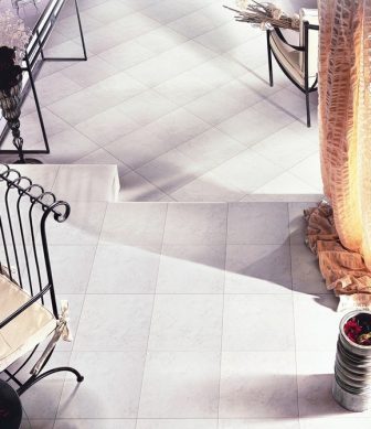 Porcelain floor tiles Cinca Viana White