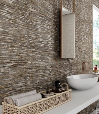 Bathroom tiles Broadway Marron