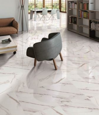 Imitation stone tiles Calacatta Blanco