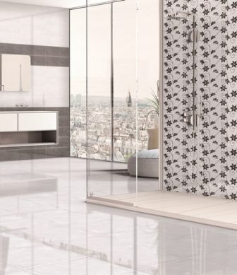 Bathroom tiles Croco Flore Perla