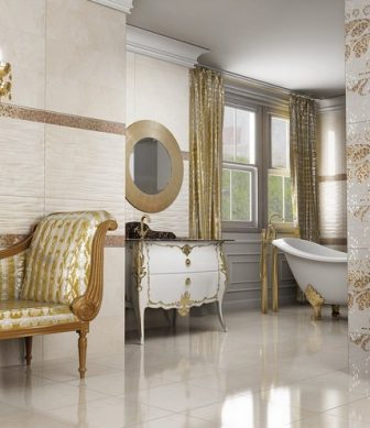 Bathroom tiles Elegance Crema