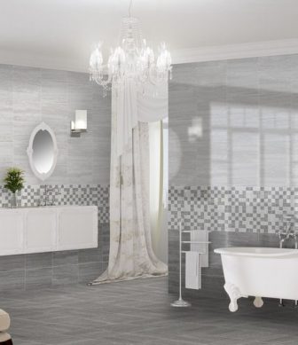 Imitation stone tiles Silverstone Grafito