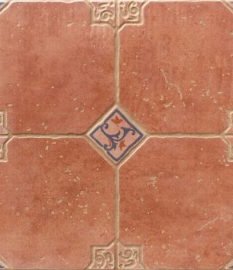 Floor decorative tiles Watson Rojo
