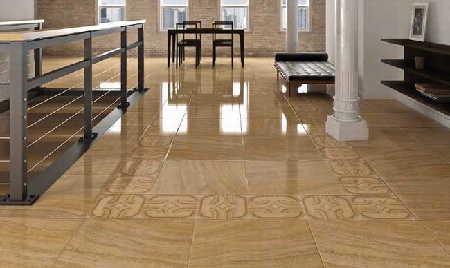 Floor tiles Emigres Agata marron