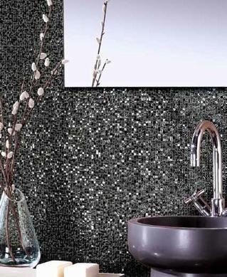 Mosaic tiles Emigres Mosaic 20x60 negro