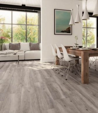 Tiles wood imitation Halcon Atelier Anti Slip Taupe