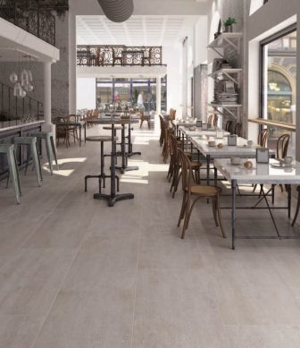 Restaurant tiles Halcon Mandal Beige