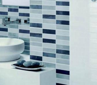 Bathroom tiles Halcon Mosaico Mix Blanco