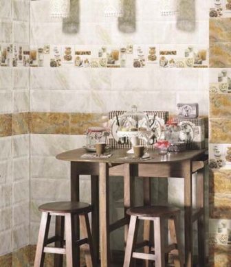 Mainzu tiles Agatha rojo