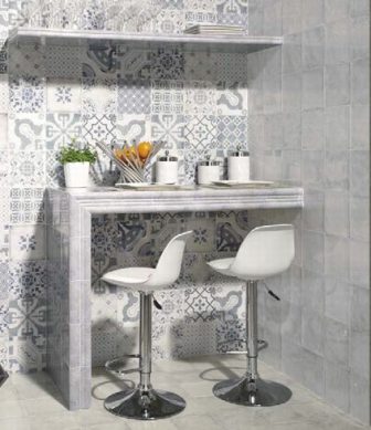 Kitchen tiles Milano blue