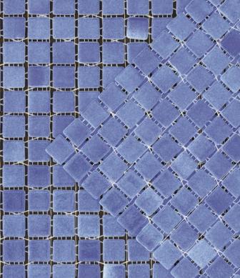 Floor mosaic tiles Bruma 2003-A Azul Turquesa