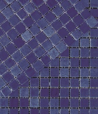 Floor mosaic tiles Bruma 2002-A Azul Cobalto