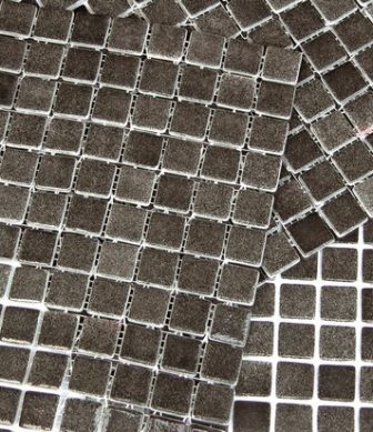 Floor mosaic tiles Bruma 9001-A Negro