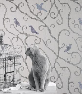 Mosavit mosaic Belgium Bird