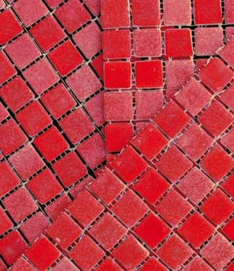 Swimming pool mosaic tiles Bruma 9003-A Rojo